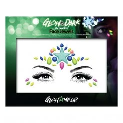 Paint Glow Face And Body Gems Glow In The Dark Face Gems Star Style