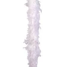 AnneCart White Feather Boa Valentine's Day
