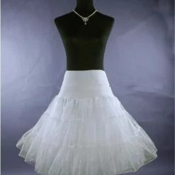 Malltop Tutus & Petticoats 3 Tiered White Petticoat