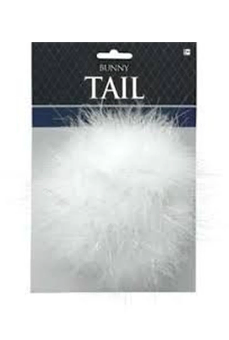 Dormar White Bunny Tail With Tinsel 3 Dormar White Bunny Tail With Tinsel