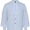 Hurly-Burly Vintage White Shirt With Nautical Jabot