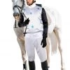Interalia Uniforms White Jockey Costume