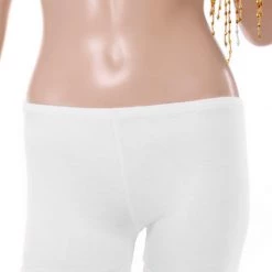 Best Dance White Mini Booty Shorts