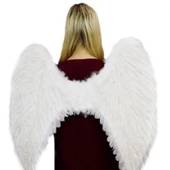 Interalia Jumbo 65cm X 60cm White Angel Wings
