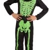 Hurly-Burly Kid's Glowing Skeleton Costume