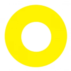 Party Lens #41 Solid Yellow Contact Lenses