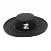 Interalia Black Felt Zorro Hat Movies & TV